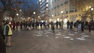 Círculo del silencio, en las Fuentes de las Batallas